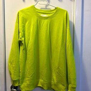 BLUENOTES “boyfriend fit” crew neck sweatshirt